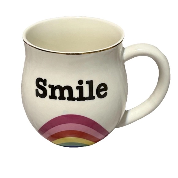 Rainbow Smile Mug - Picture 1 of 4